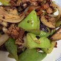 snow012's cooksnap of when they made 夏野菜とベーコンのポン酢醤油炒め.