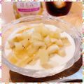 nakamucchi's cooksnap of when they made バナナとキウイのヨーグルトデザート.