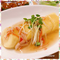nakamucchi's cooksnap of when they made 和風餡かけで☆豪華一品♪餡かけ出し巻き卵.