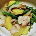 クック4YZACV☆'s cooksnap of when they made 簡単美味・豚肉と夏野菜の旨塩炒め.