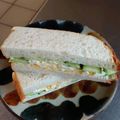 チコリママ's cooksnap of when they made 6枚切りのざっくり卵サンド.