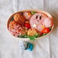 ooりずoo's cooksnap of when they made 星のカービィのキャラ弁.