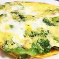 horseland's cooksnap of when they made ブロッコリーとベーコンのスペインオムレツ.