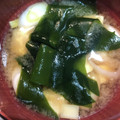 わたるんママ's cooksnap of when they made 白ネギと生わかめの味噌汁.
