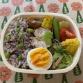  milkchoco's cooksnap of when they made 炒めない！レンジでワカメチャーハン.
