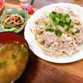 速めのパブロ's cooksnap of when they made 豚肉＆もやし茹で♪ポン酢かけ.