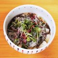 ｅｋ４'s cooksnap of when they made 長芋のもずく和え☆貝割れジャコ生姜のせ♪.