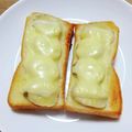 ＊なぁ＊'s cooksnap of when they made 簡単朝ご飯！バナナトースト　マヨチーズ.