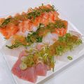 ゆにこーん☆'s cooksnap of when they made 余った鯛の刺身でわさびポン酢☆.