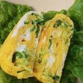 ＹUM！'s cooksnap of when they made 意外で美味しぃ♥貝割れの卵焼き★.