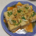 きらり流れ星's cooksnap of when they made めんスープで簡単！揚げ出しどうふ(^^).
