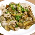 お塩と砂糖's cooksnap of when they made エバラ生姜焼きのタレで茄子と豚の生姜焼き.