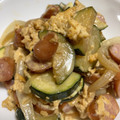 けんよこ's cooksnap of when they made 簡単！ズッキーニと玉ねぎの醤油マヨ卵炒め.