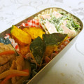 龍青空ママ's cooksnap of when they made 簡単☆かぼちゃのにんにく炒め.