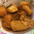 ♪でこ♪'s cooksnap of when they made 鶏肉とじゃがいものカレー炒め.