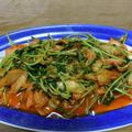 さっちゃん♡♡♡'s cooksnap of when they made 豆苗キムチ炒め.