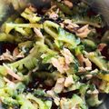 瀬那氏's cooksnap of when they made ゴーヤとツナの梅昆布和え.