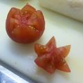 めそ。's cooksnap of when they made プチトマトの飾切り～☆彩り、お助け！！.