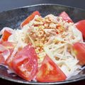 ☆GSSQHY☆'s cooksnap of when they made ツナとトマトのぶっかけミルクそうめん.
