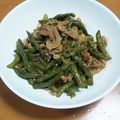 る～♪♪'s cooksnap of when they made いんげんと春雨と豚肉の炒め煮.