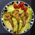 ogamonja's cooksnap of when they made ラム肉　ラムチョップの香草パン粉焼き.