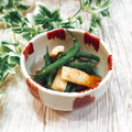 Satoco❋'s cooksnap of when they made 時短！絹さやとちくわの♬柚子胡椒和え.
