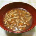 papepo☆'s cooksnap of when they made シンプルなめこのお味噌汁.