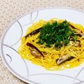 Vöglein's cooksnap of when they made スモークオイルサーディンのペペロンチーノ.