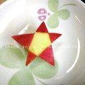 ミニcooking's cooksnap of when they made りんご飾り切り＊お星様.