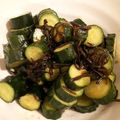 EmikoT's cooksnap of when they made 大量消費　きゅうりと塩昆布の浅漬け.