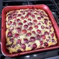 apple007's cooksnap of when they made フランスのチェリーのクラフティ.
