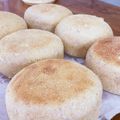 ポチゴロ's cooksnap of when they made 天然酵母のイングリッシュマフィン.