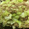 クックGXY3W☆'s cooksnap of when they made キャベツとひき肉炒め.
