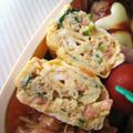 とっぽぎがおちゃん's cooksnap of when they made 鮭フレーク＆三つ葉＆ごまの卵焼き.