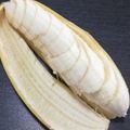 黒豆丸's cooksnap of when they made バナナはスプーンで切ると楽チン♪.