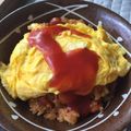 秀狼1011's cooksnap of when they made 市販のピザソースで☆簡単＆本格オムライス☆.