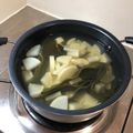 まる３－コッヘル's cooksnap of when they made 便秘解消に！大根デトックススープ.