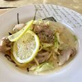 クックT1N3QW☆'s cooksnap of when they made チキンとキャベツのレモンクリームパスタ。.