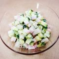 ふうはっちゃん's cooksnap of when they made かまぼこときゅうりのコロコロサラダ.