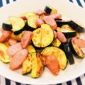 Aloha☆★'s cooksnap of when they made ズッキーニとウインナーの炒めもの.
