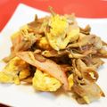 アイリッシュショコラ's cooksnap of when they made 舞茸とハムの味ぽん炒め.