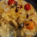 クックOQ7KE7☆'s cooksnap of when they made 冷凍庫の名残りシーフードでグラタン(^^.