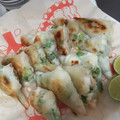 *neige*'s cooksnap of when they made アスパラとえびのふわふわ春巻き.