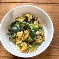 ayayaychan's cooksnap of when they made ほうれん草と卵の中華風炒め☆.
