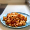 かっちゃん杉's cooksnap of when they made 炊飯器で簡単！小エビのケチャップピラフ.