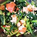 ガリ☆トトロ's cooksnap of when they made 小松菜とトマトとツナ缶のサラダ.
