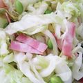 みきんこ✿'s cooksnap of when they made 【病院】枝豆ときゃべつサラダ【給食】.