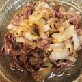 ほしちゃろ's cooksnap of when they made 牛肩ロースとオニオンの甘辛炒め.