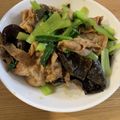ポメちょん's cooksnap of when they made 豚肉と小松菜の中華炒め.