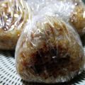 kyoka2007's cooksnap of when they made 簡単！残りご飯で焼きおにぎり！冷凍も！.